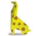 Origami giraff