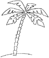 Hur ritar man en palm